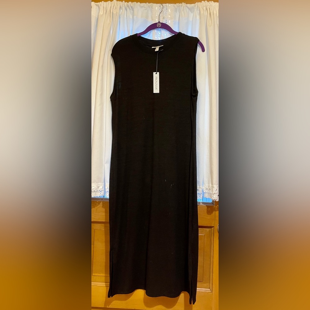 NWT Black Prologue Shift Dress Large